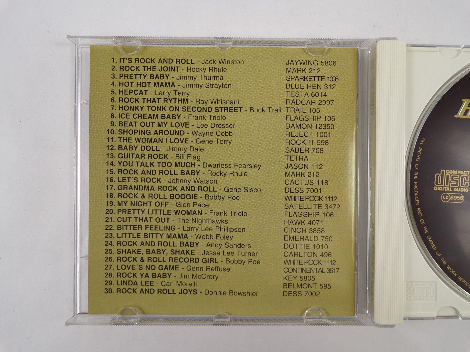 Buffalo Bop It's Rock'N' Roll Pretty Little Woman CD #18