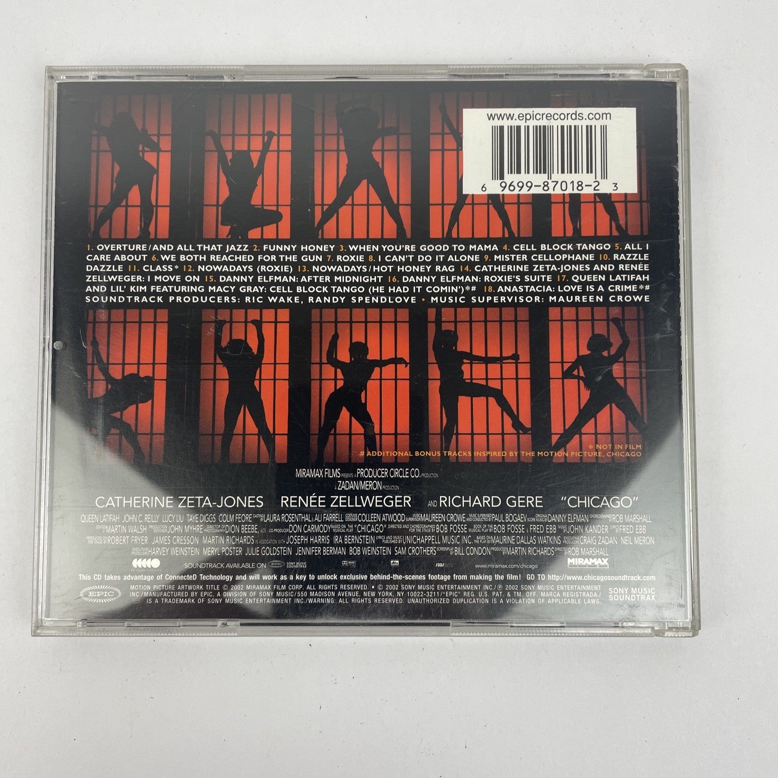 Chicago (Music from the Miramax Motion Picture) by Chicago Digital Audio CD   #8