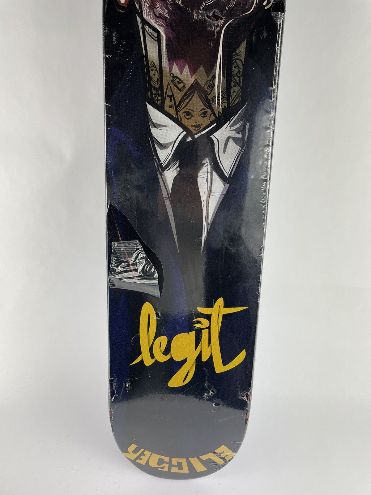 Flight Right Legit Mini Grom 7.25 x 29.25-inch hard rock maple skateboard deck.