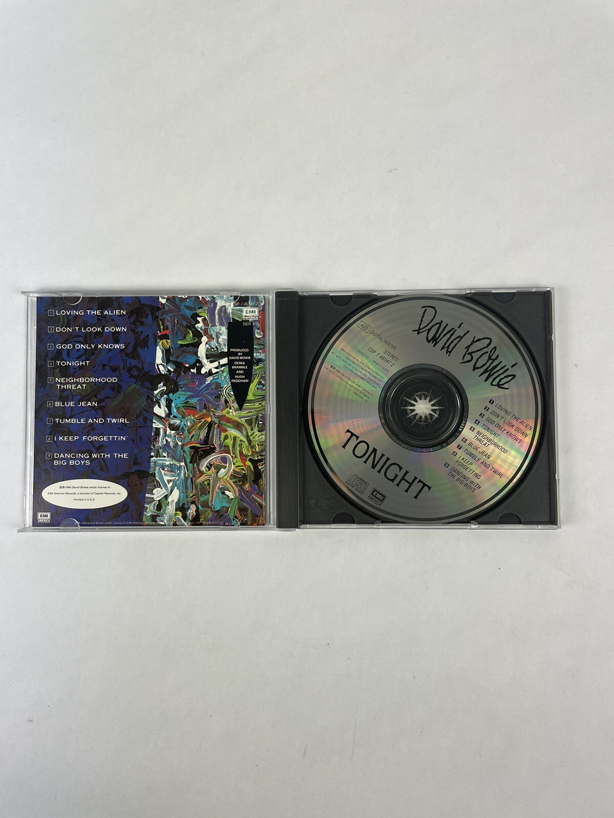 DAVID BOWIE - Tonight 1984/1995 CD    #3