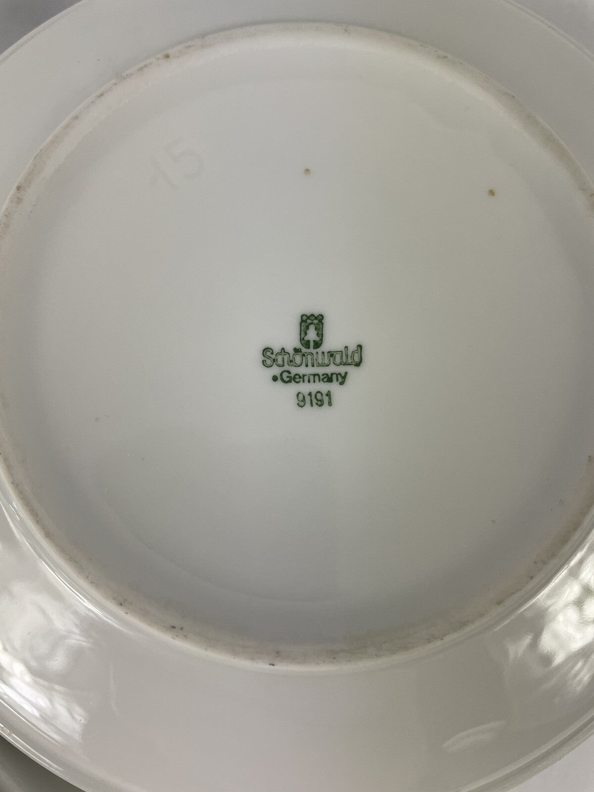 Lot of 3: Vintage Schonwald Germany White Serving Bowl 9191
