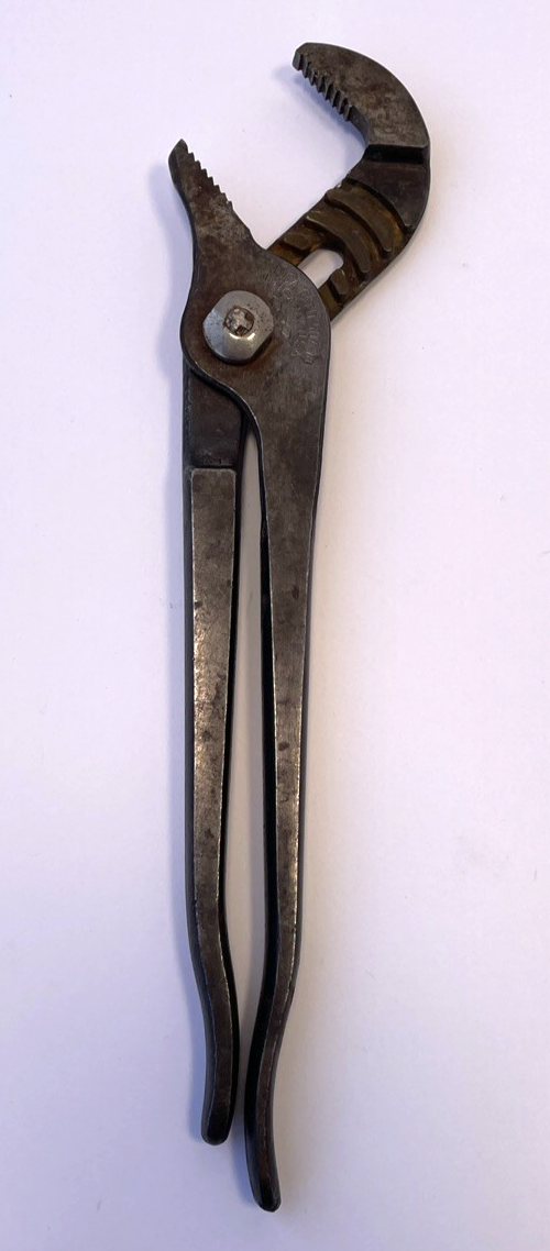 Vintage UTICA 507-10 USA Channel Lock Pliers Slip Joint Parrot Nose Nut Buster