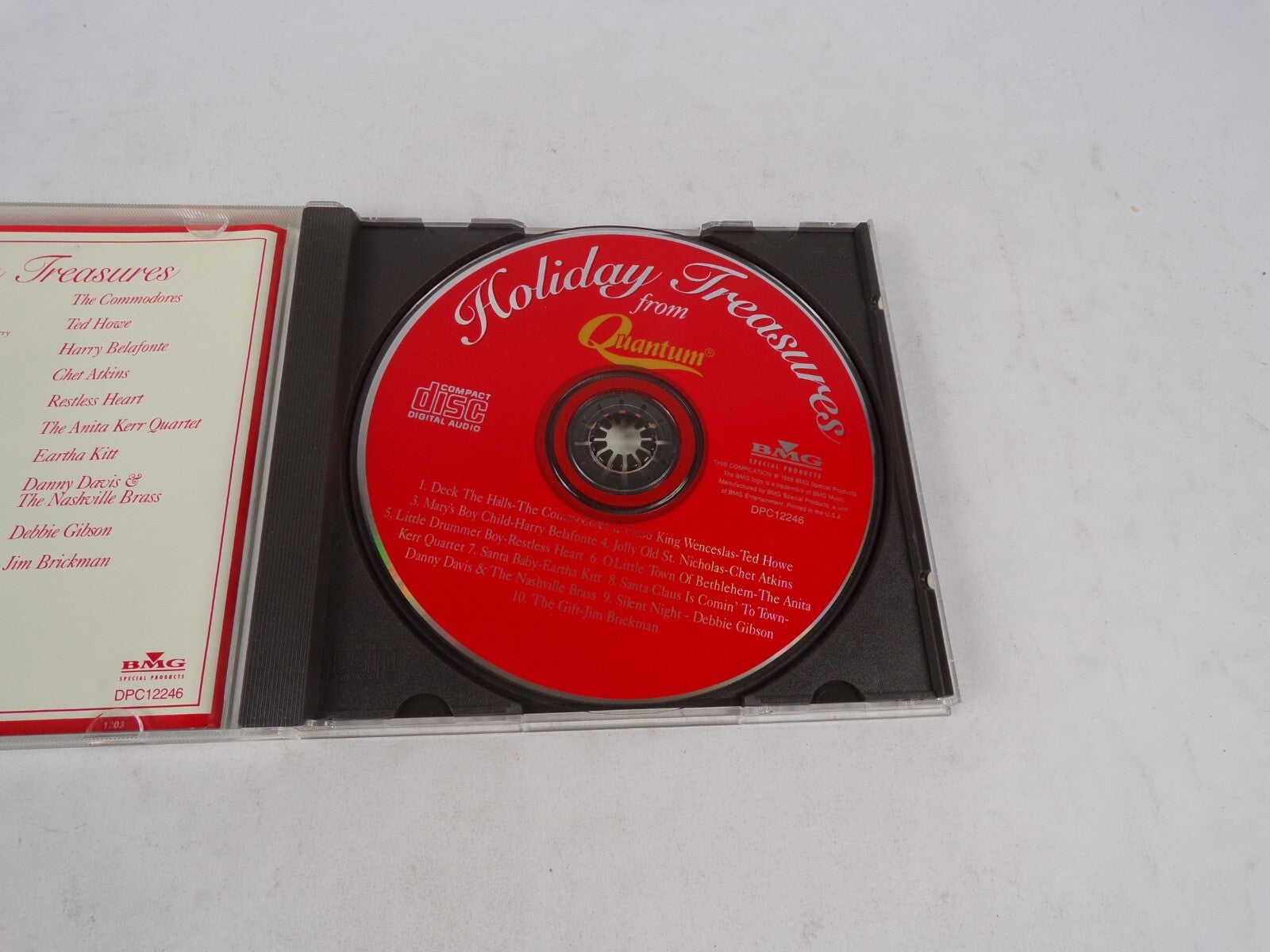 Holiday Treasures Happy Holidays From Quantum Deck The Halls Good King CD#54