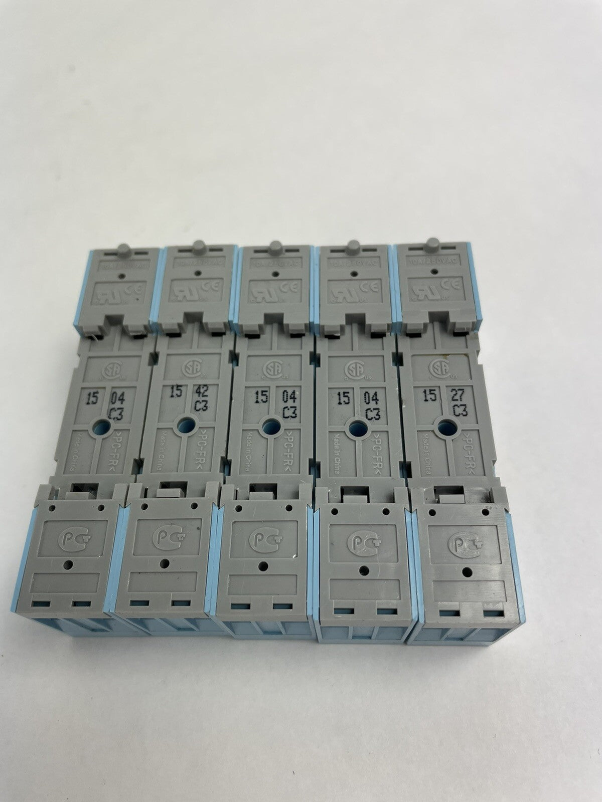 LOT OF 5 : RELECO S-10 RELAY SOCKET 13A 400V #28B23*AD