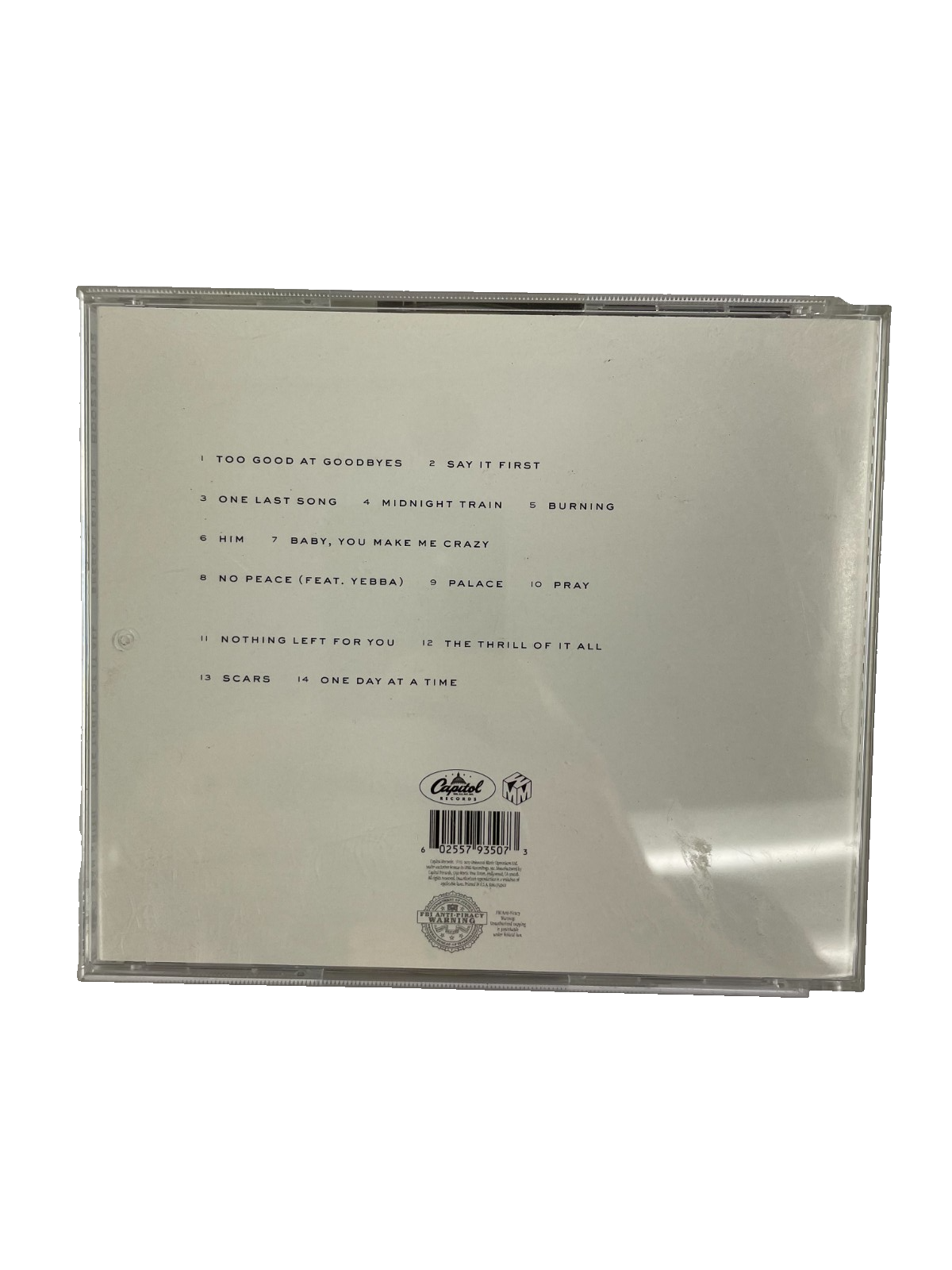 Sam Smith – The Thrill Of It All Too Good At Goodbyes	 Too Good At GoodbyesCD#33
