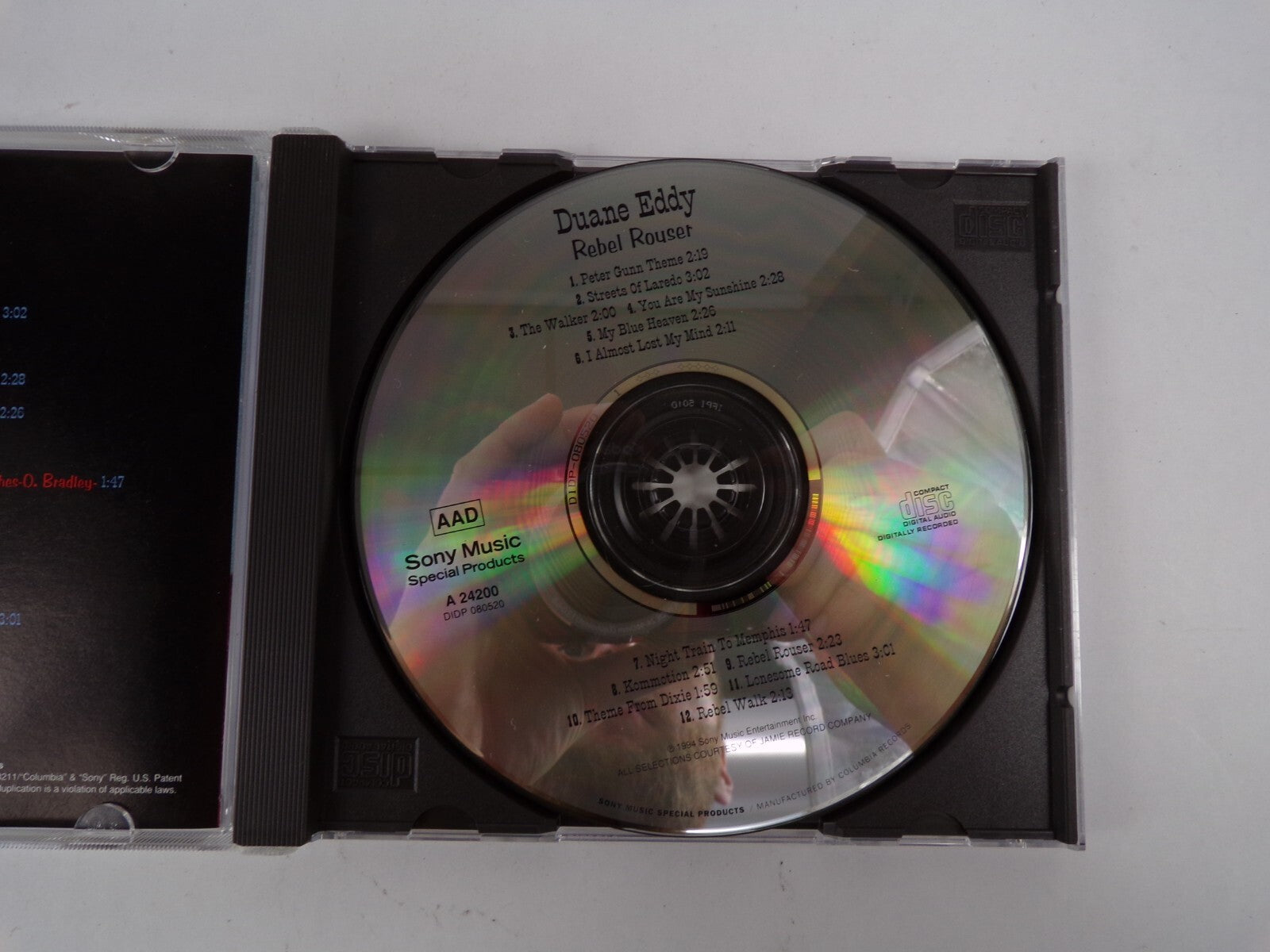 Duane Eddy Rebel Rouser Peter Gunn Theme Streets of Laredo Kommotion CD#38