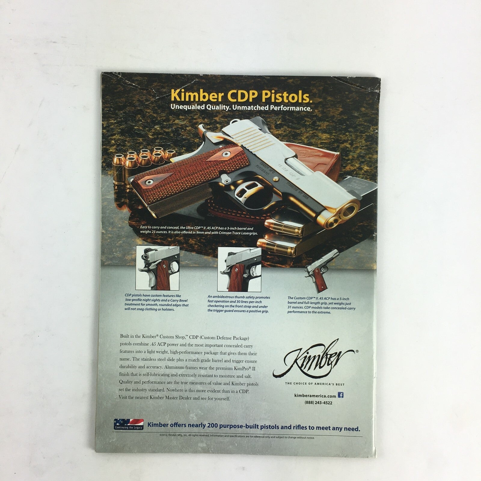 April 2013 Guns & Ammo Magazine Power Pair The 6.5x54 Mannlicher Boddington