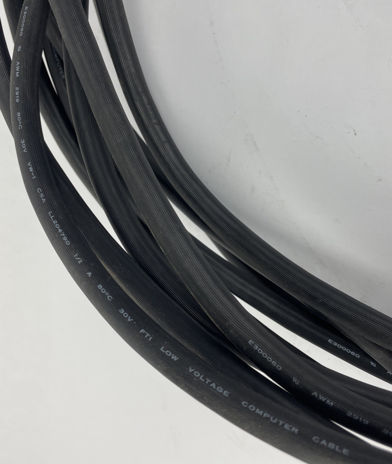 DB15 15 Pin Male to Female Extension Cable Cord Molded Computer M/F Black 25'