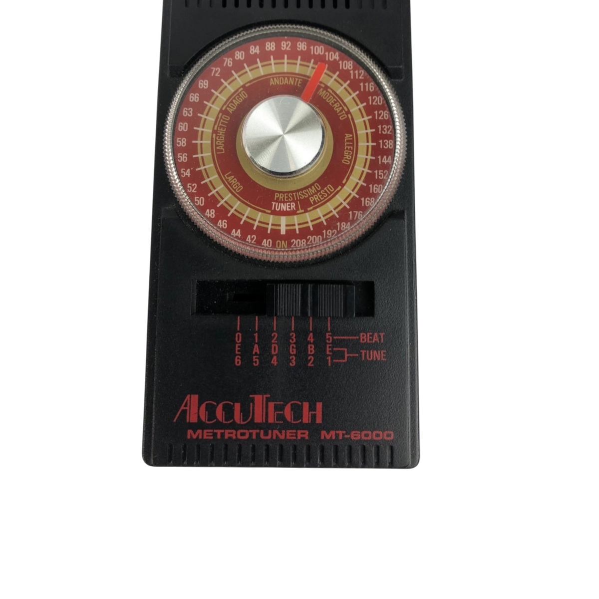 AccuTech MetroTuner MT-6000 9V Battery Opp. * VGC*