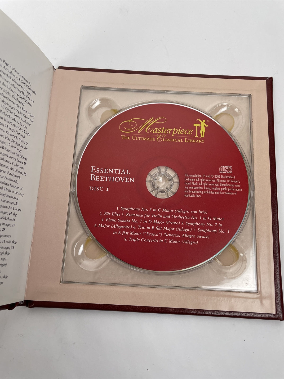 Masterpiece The Ultimate Classical Library 2 CD Set Essential Beethoven MINT #11