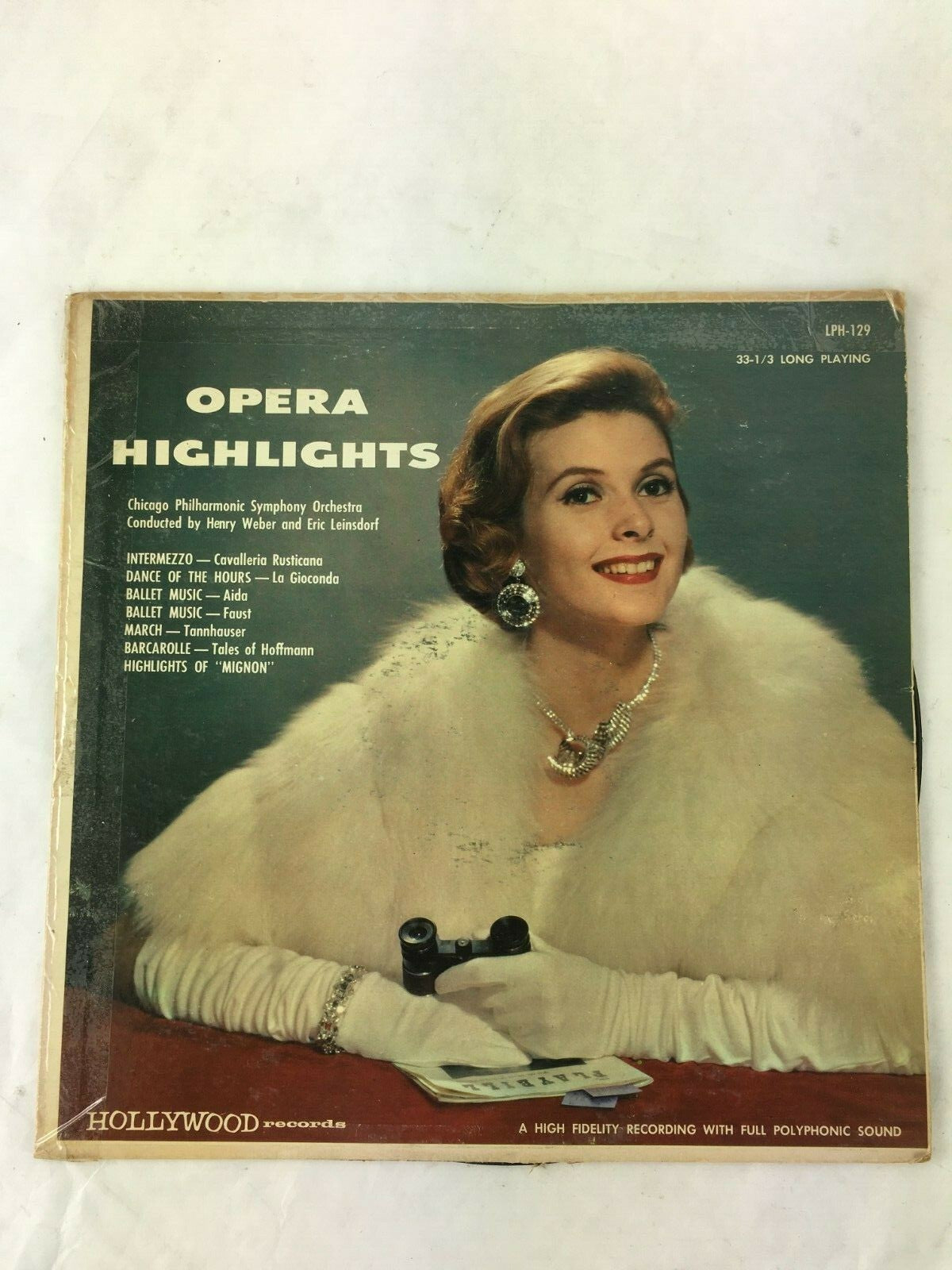 Opera Highlights:Chicago Philharmonic Symphony Orchestra Conducted By Henryweber
