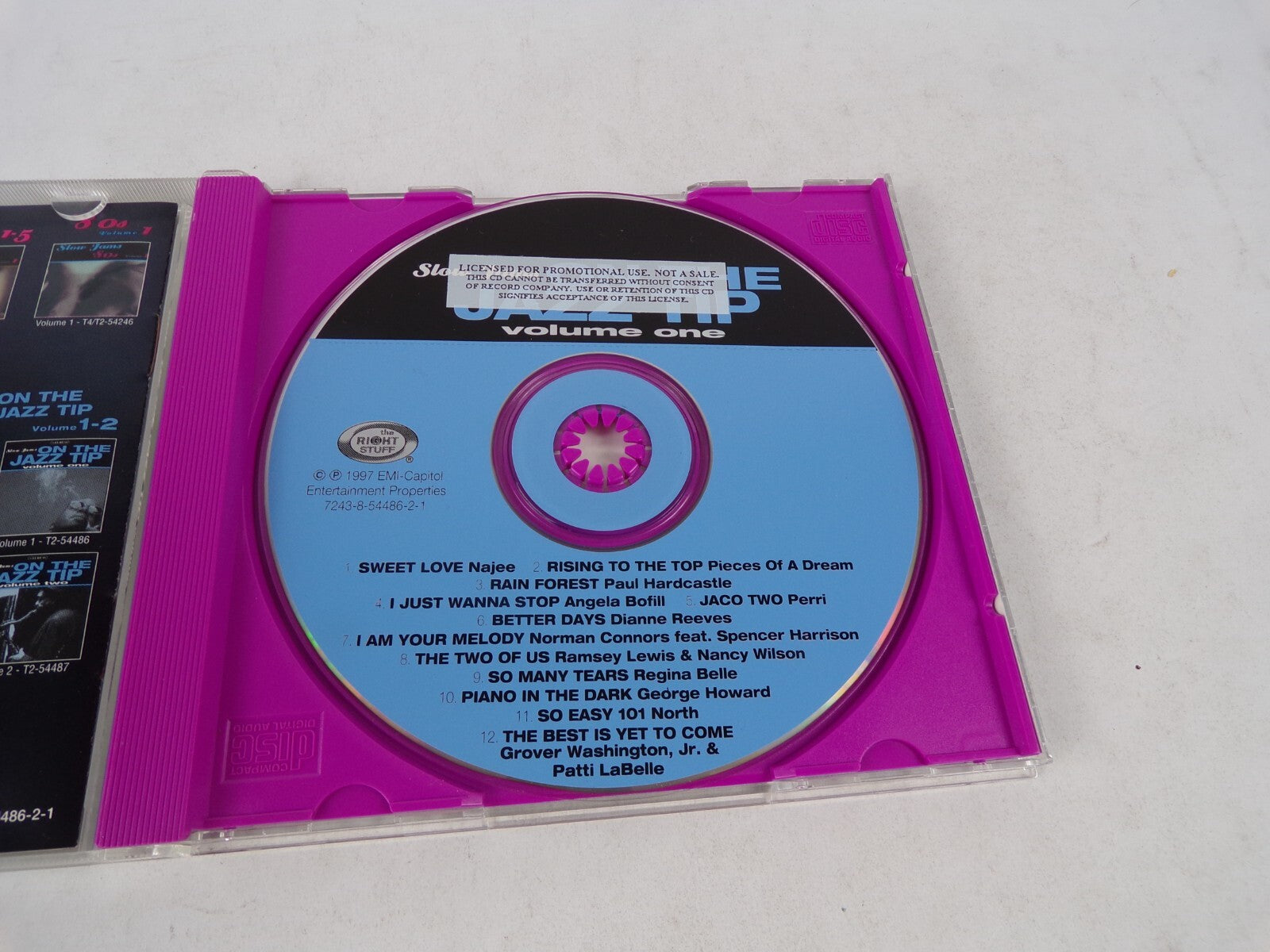Slow Jams On The Jazz Tip Volume One Better Days I Am Your Melody So Many CD#55