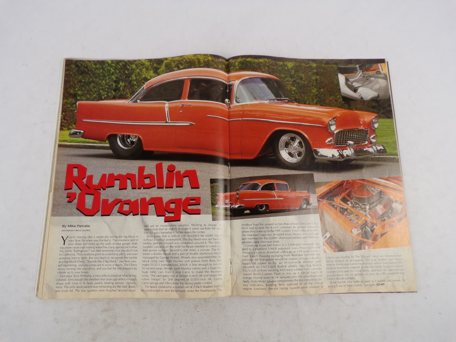 August 1998 Chevy High Performance Engine Detailing Beauty And The Beast Will