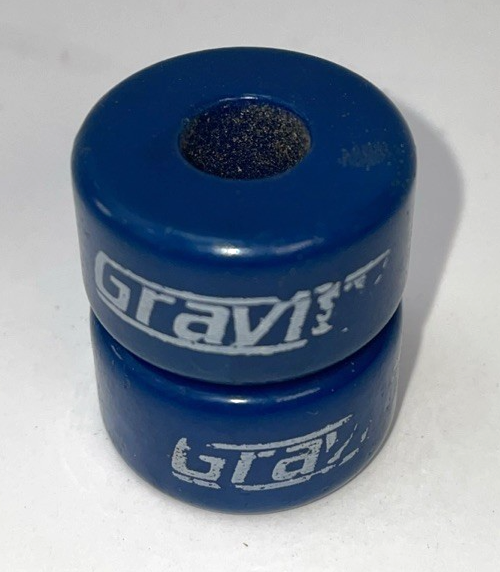 GRAVITY Skateboards Lower Truck Bushings 95a BLUE Lot of 2 Vintage