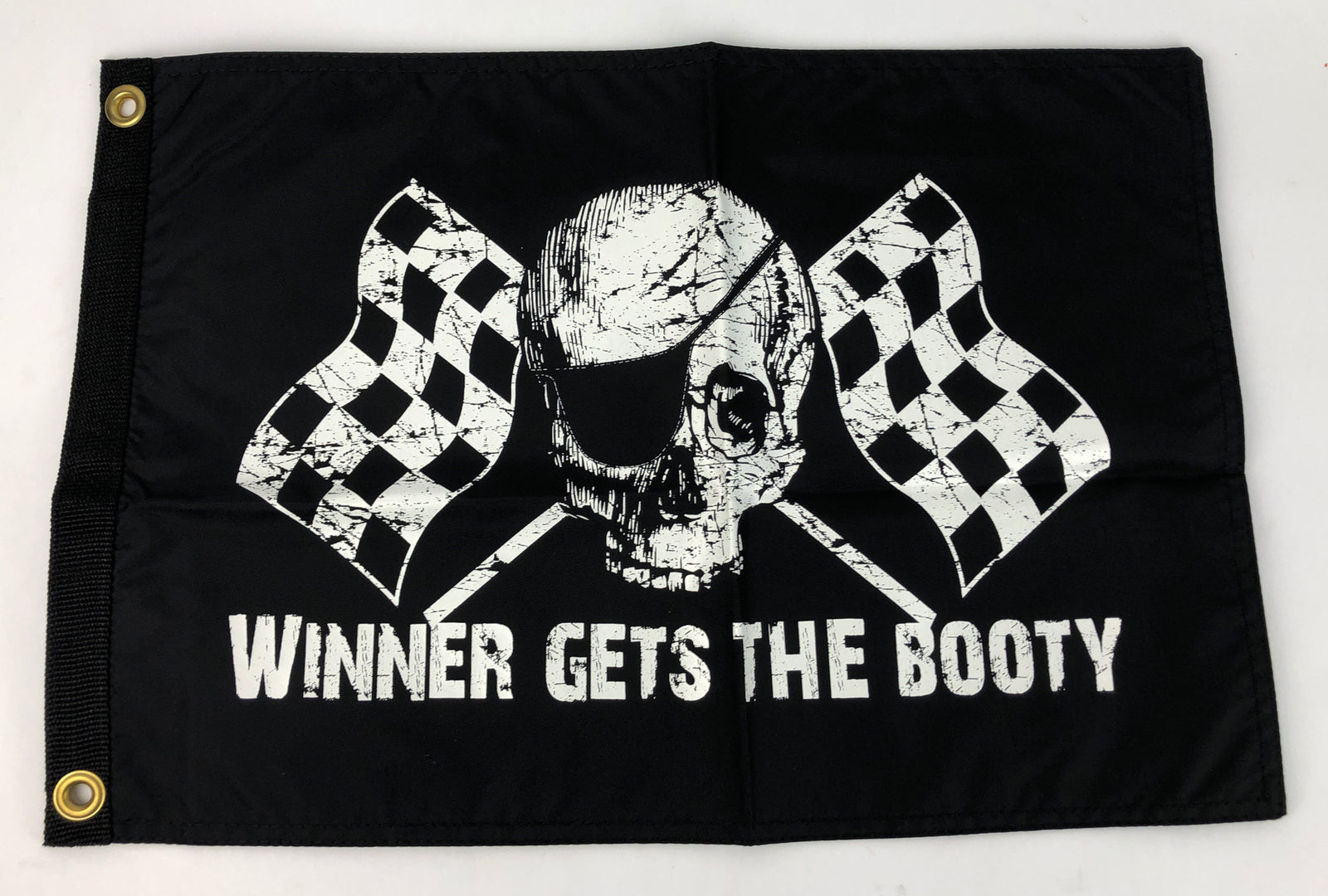 Flappin' Flags " Winner Gets The Booty “18"x24" Flag Double Sided Print Quality