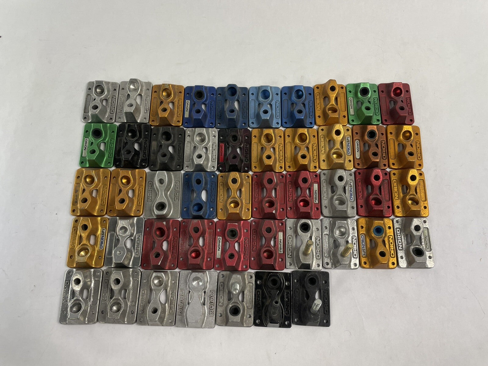 Lot of 47: Vintage assorted Orion Trucks baseplates Circa 2009