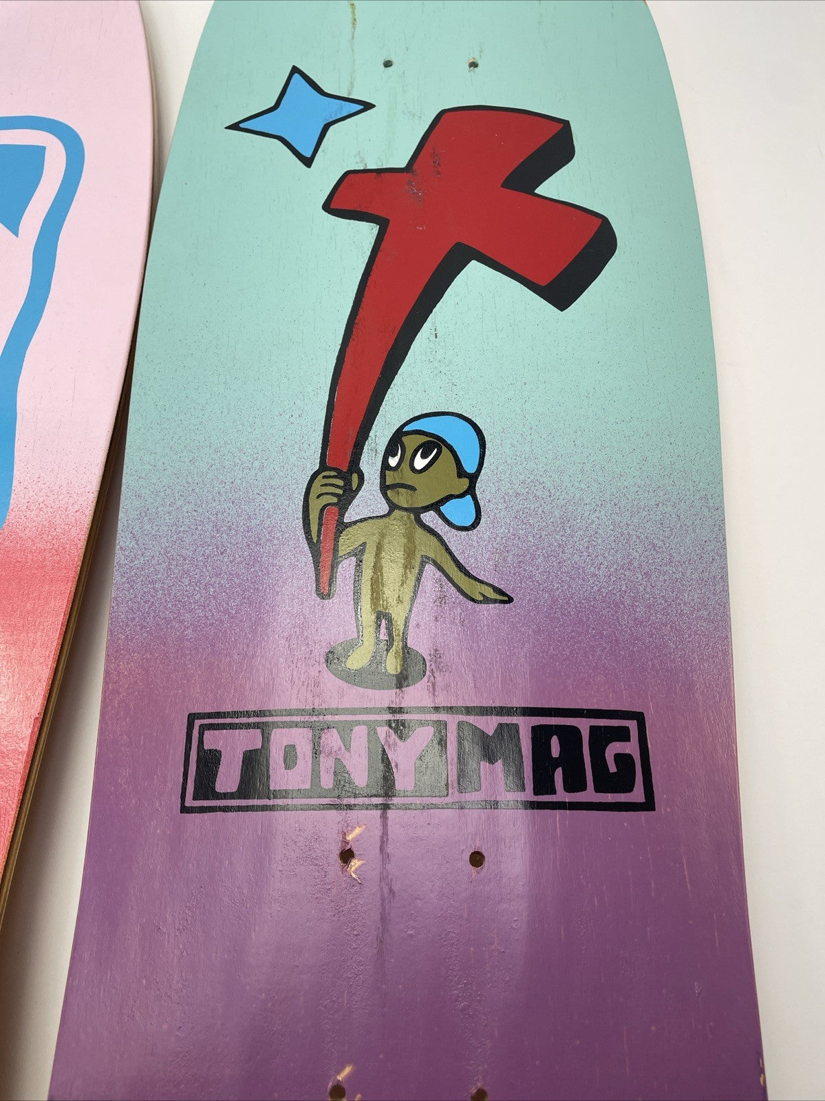 H-STREET Eddie Elguera + Tony Magnusson Reissue Skateboard 80s Wood Hell Concave