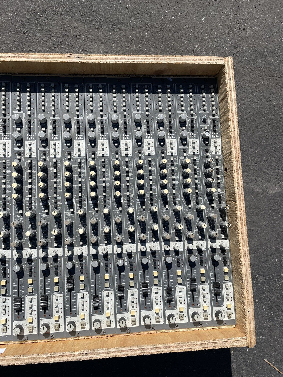 Otari Series 54 – Control Room Module Stereo -  36 Channels for console mixer