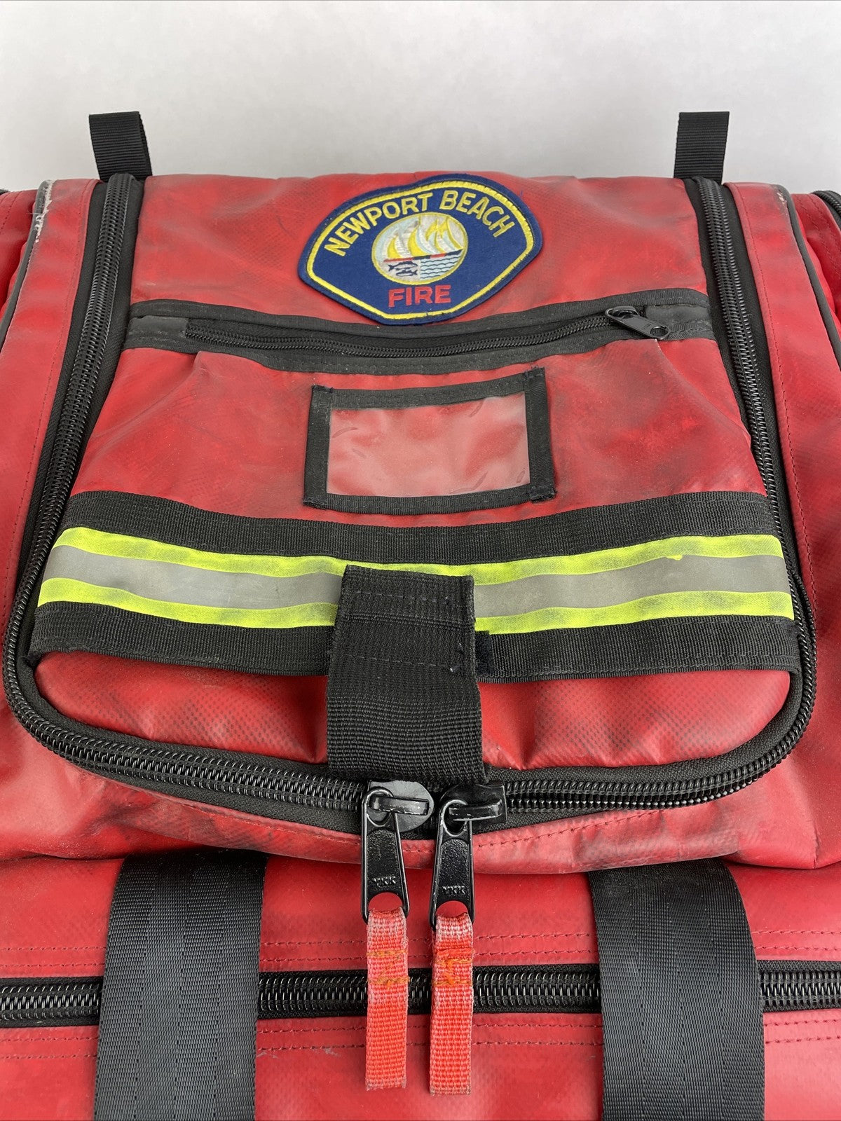 FIREFIGHTER Paramedic Equipment Padded Duffel Bag NEWPORT BEACH FIRE DEPARTMENT