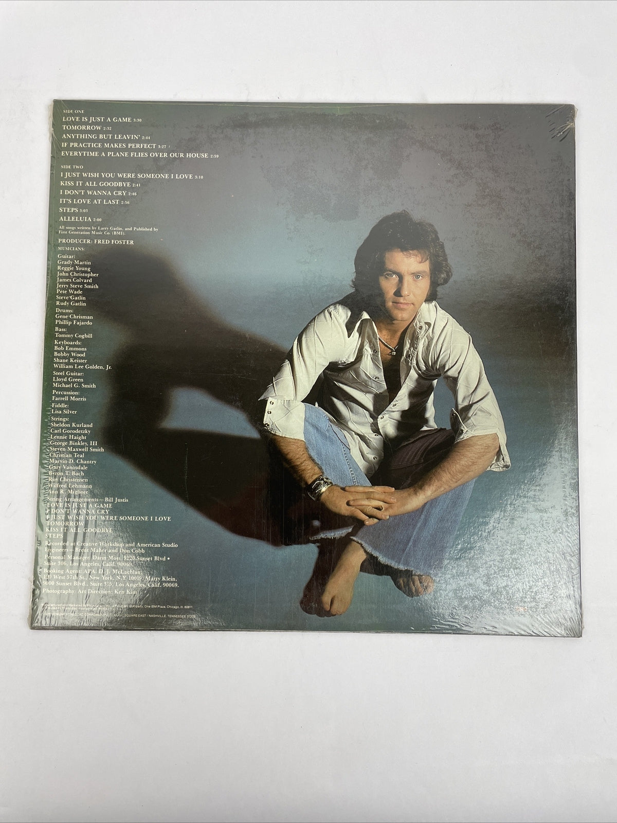 LARRY GATLIN Love Is Just A Game LP 12" - Q7Y-877 - 1977 - RECORD - COUNTRY