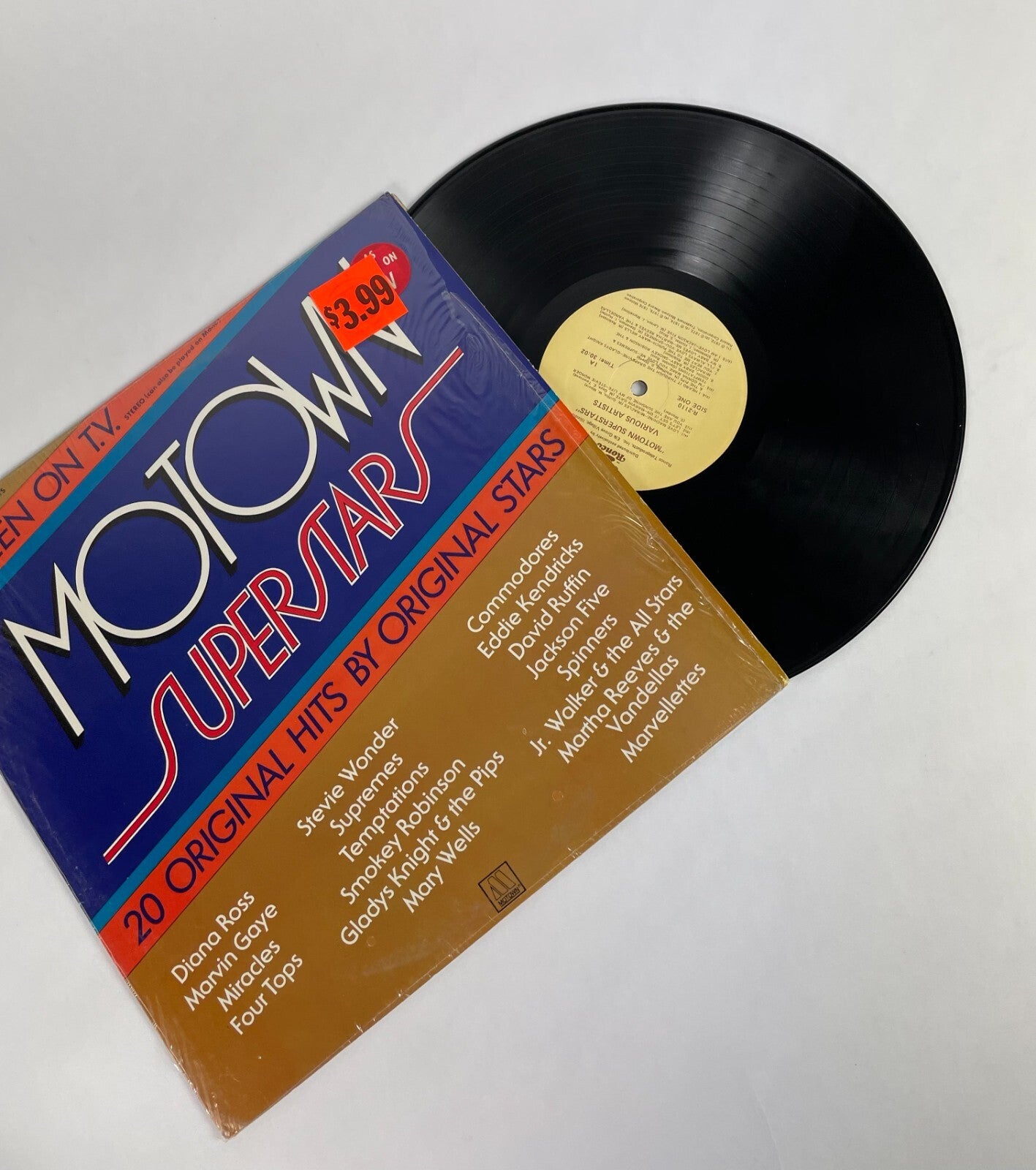 Motown Superstar Vinyl Record