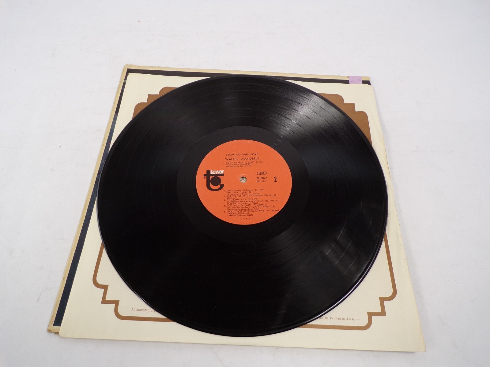 The Swinging Sounds of The Sixties with Walter Wanderley from Rio Vinyl Record