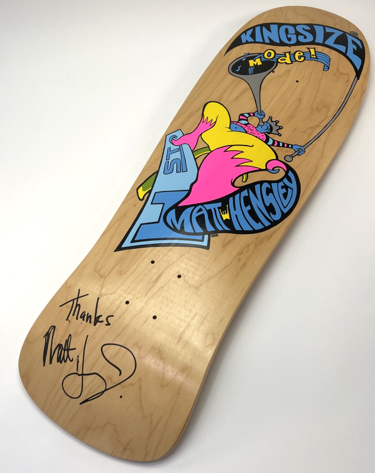 Matt Hensley H-STREET HORN BLOWER KING SIZE RE-ISSUE #46 of 54 C Series Signed