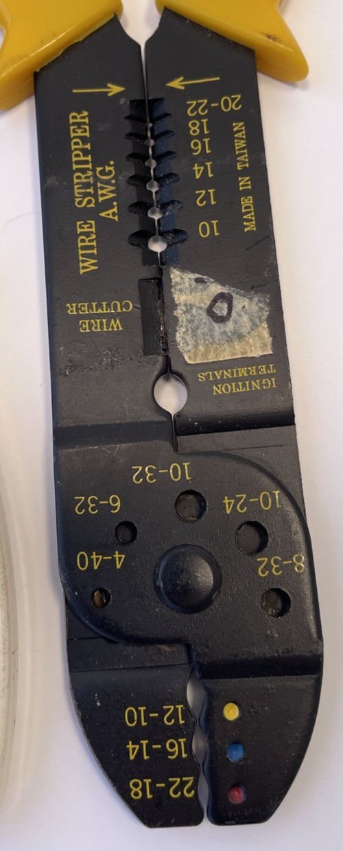 Lot Of 2 x Wire Strippers / Cutters A.W.G. Whitaker U.S.A. * Very Sharp