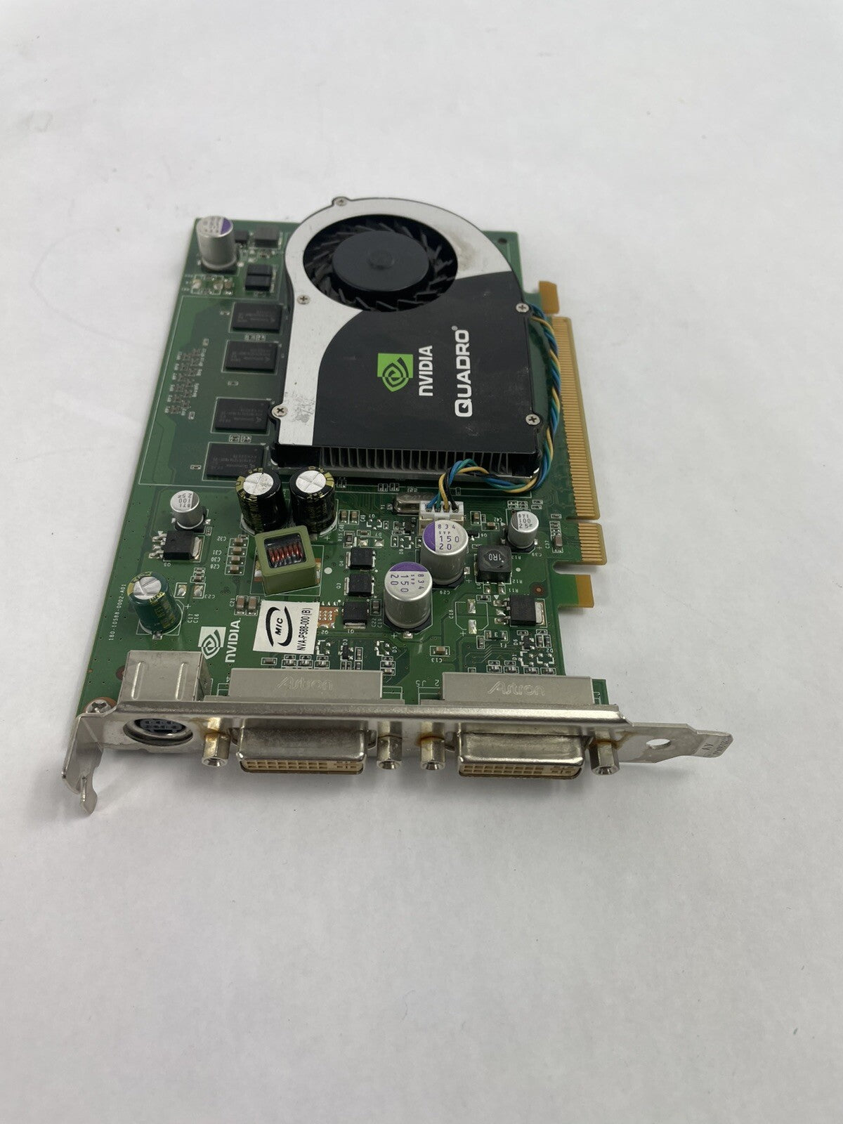NVIDIA Quadro DCV-00343-N2-GP Video Card QUADRO FX370 DC12V 0.19A 0851HY