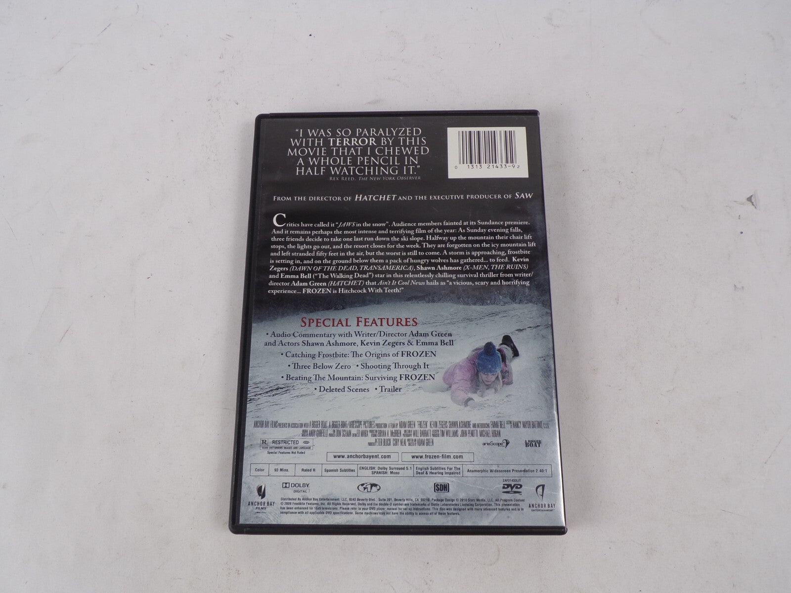 Frozen No One Knows You're Up There "A Brilliantly Conceived Gut-WrencDVD Movies