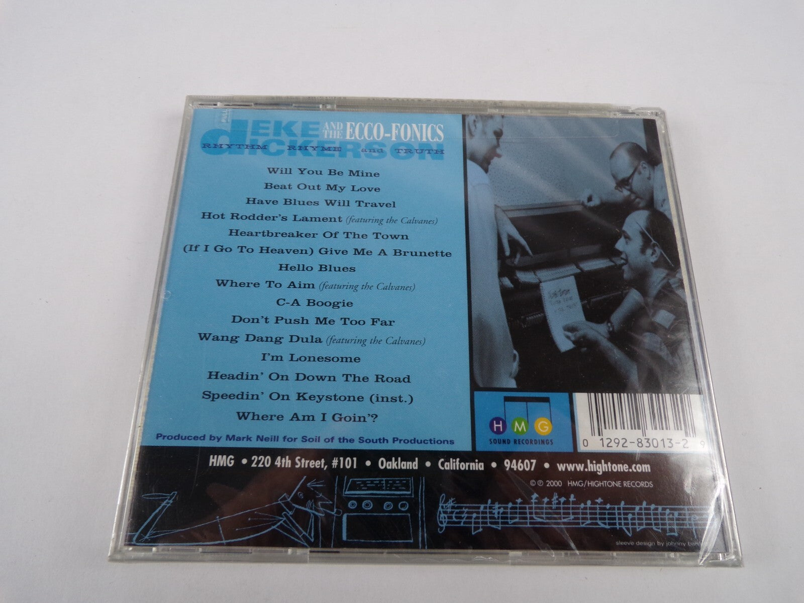 Deke Dickerson & The Ecco Fonics Rhythm Rhyme And Truth Hello Blues CD#22