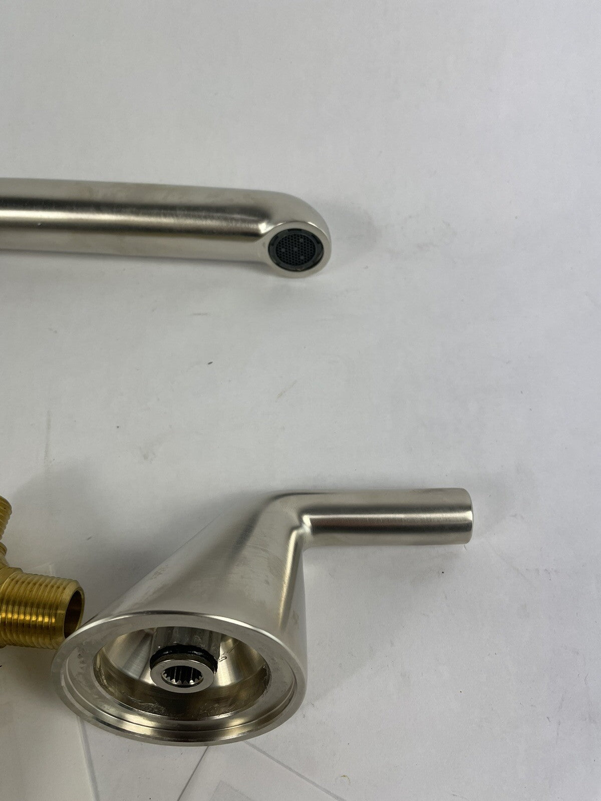 Kallista Taper Deck Mounted Roman Tub Filler Brushed Nickel P24803-LV-AG