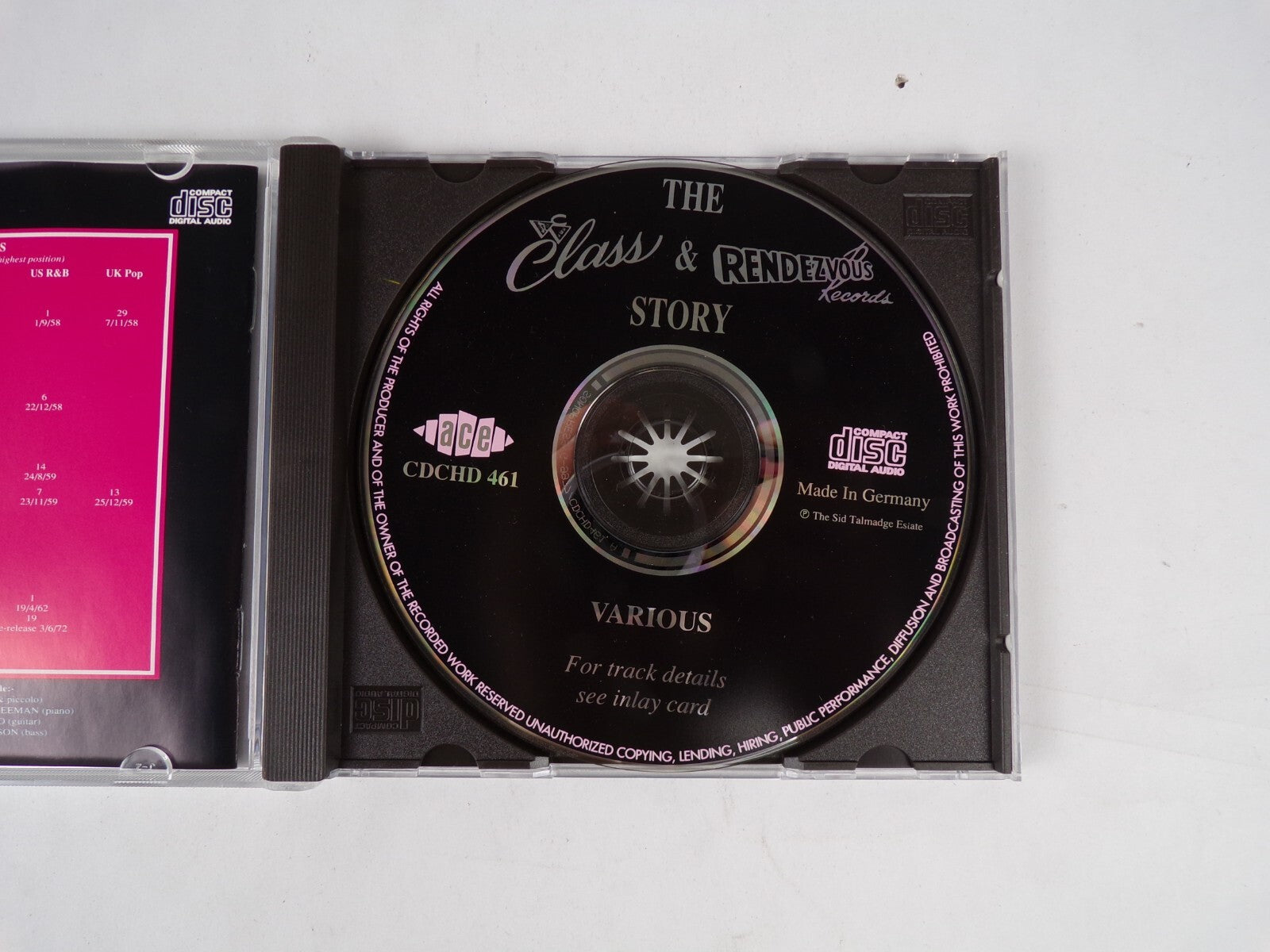 The Class & Rendezvous Story Rockin Robin CD #21