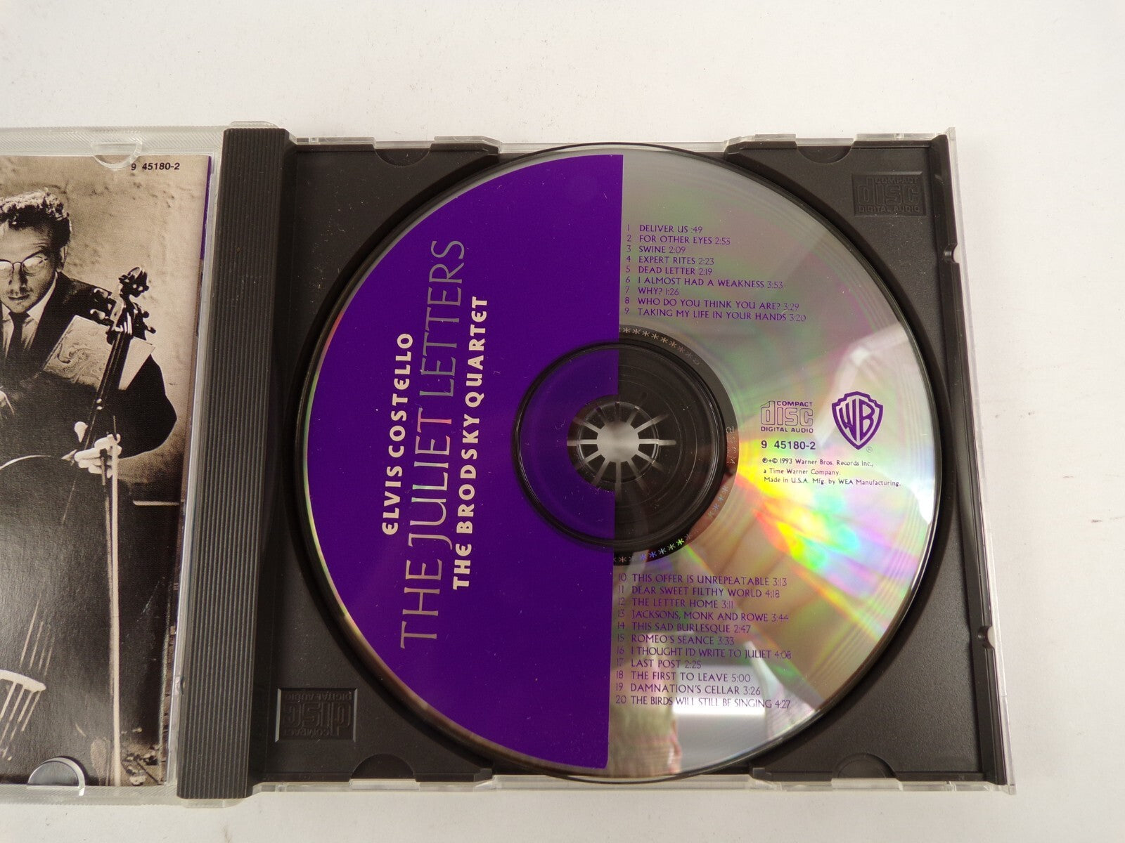 Elvis Costello The Juliet Letters The Brodsky Quartet Swine Why? CD#44