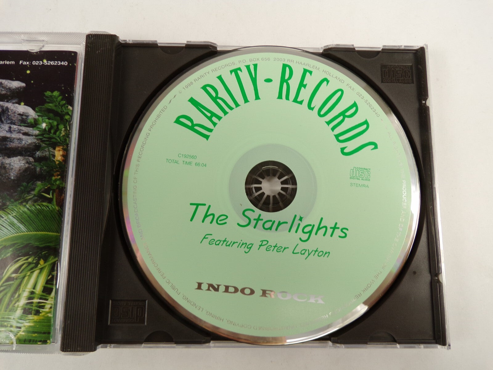 The Starlights Featuring Peter Layton Indo Rock Whiskey Under CD#49