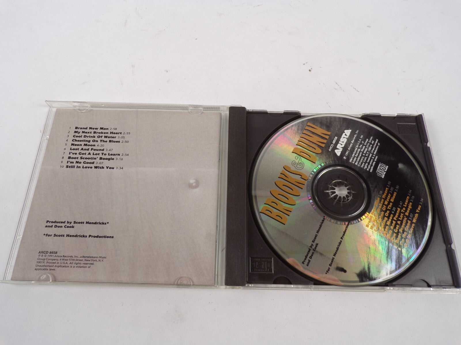 Brooks & Dunn Brand New Man My Next Broken  Heart  Cool Drink Of Water CD#16