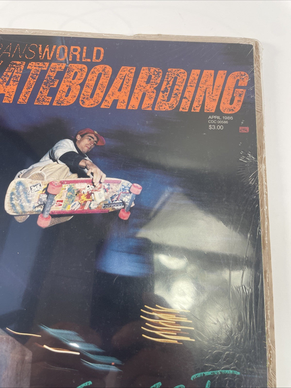 TRANSWORLD SKATEBOARDING MAGAZINE April 1986 Lance Mountain Street Issue