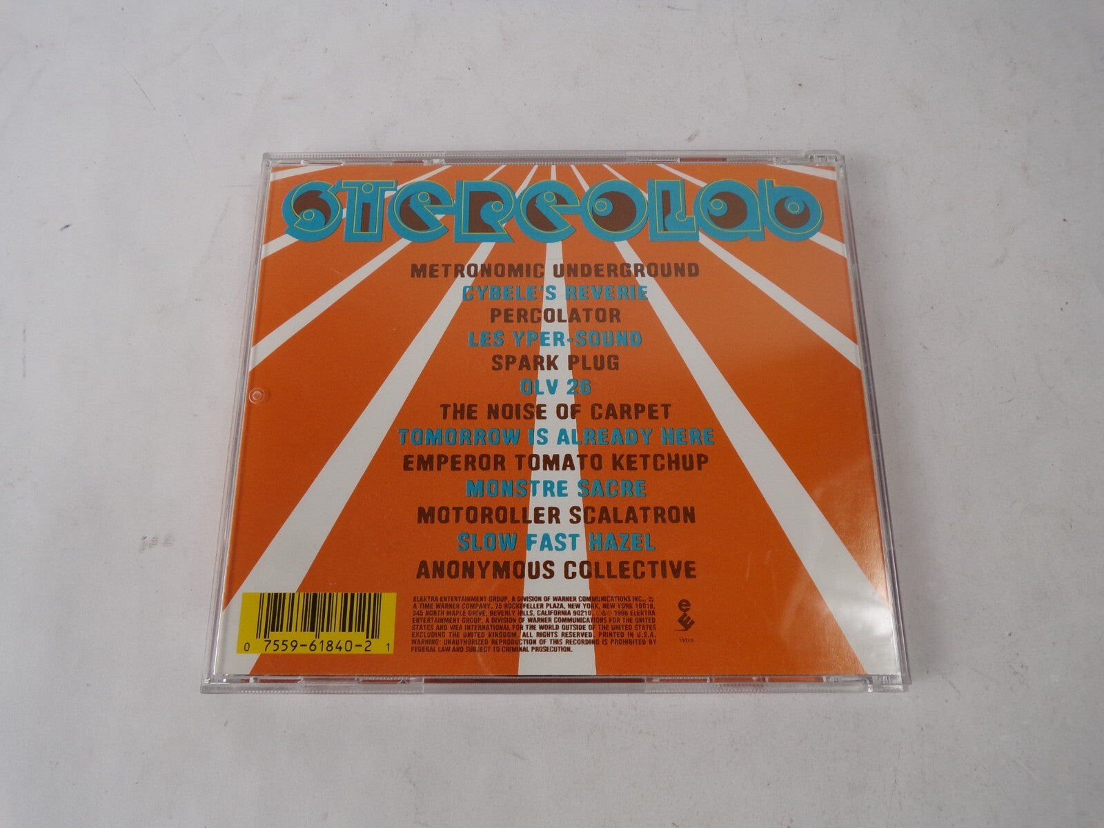 Emperor Tomato Ketchup Stereolab Metronomic Underground Cybele's Reyerie CD#41