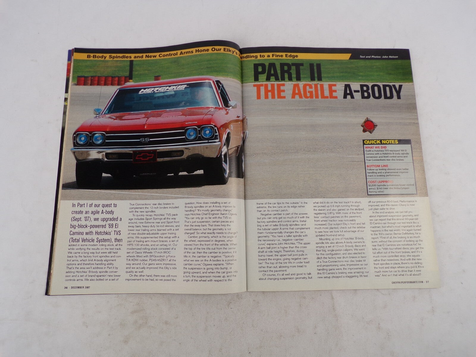 December 2007 Chevy High Performance Super Charged Forced Induction 1100HP 420HP