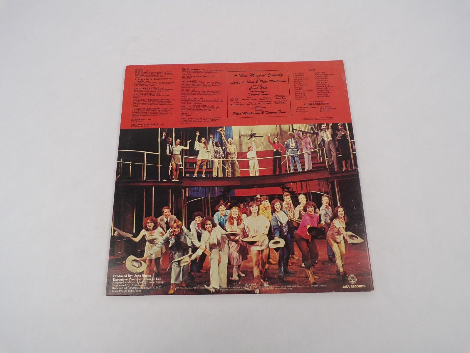The Best LIttle Whorehouse In Texas Doasty Mae Watch Dog Theme Vinyl Record