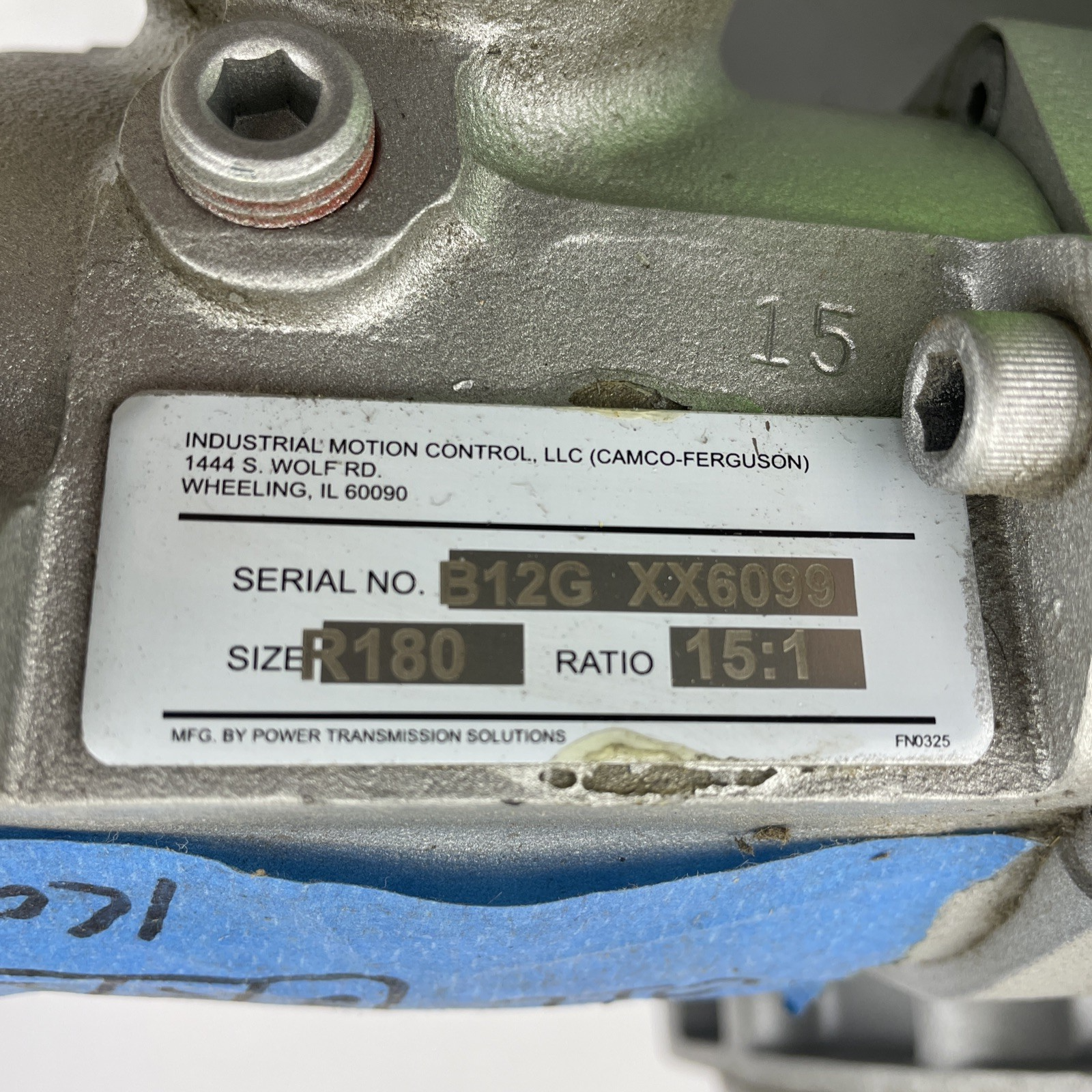 Destaco Camco 601RDM6H24-270 Rotary Index Table | 6-Stop 270° | 1/3HP 180V DC
