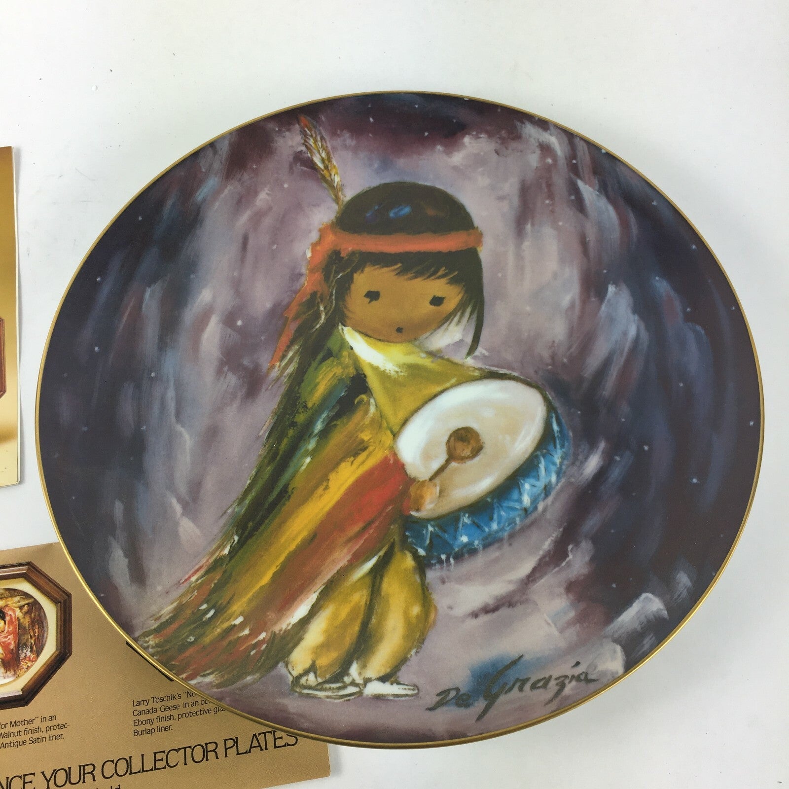 Pima Drummer Boy De Grazia paints the holidays Limited Edition