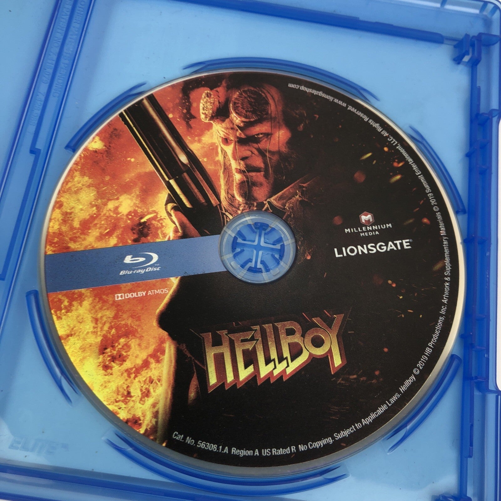 Hellboy ( Blu-ray only , 2019 ) Rated R - Mint Disc Guaranteed