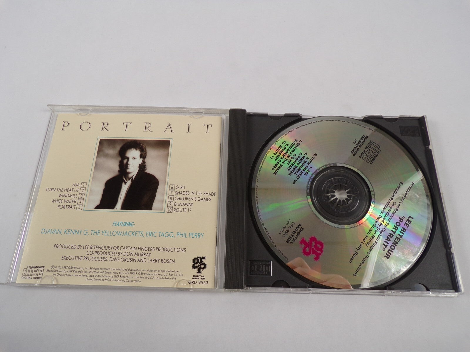 Lee Ritenour Portrait Shades In The Shade Childern Games Runaway Route 17 CD#47