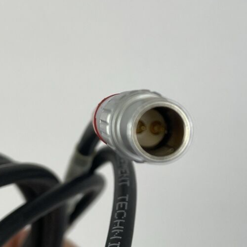 Laird Lemo 2-Pin Male to Neutrik 4-Pin XLR Male Teradek Power Cable - 8 Foot