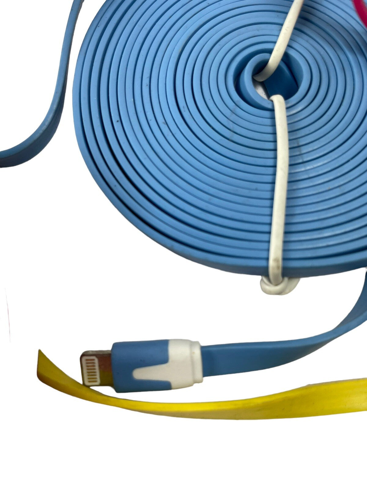LOT of  27: 10FT USB Charger Cable Data Sync Cord For iPhone XS Max11 Pro Max XR
