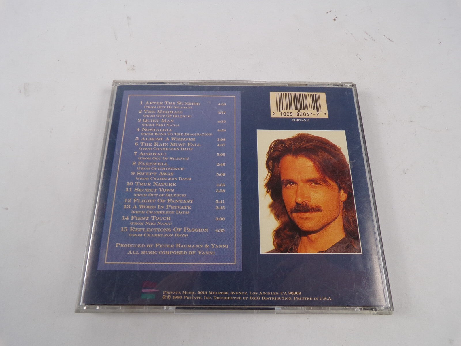 Yanni Reflections Of Passion After THe Sunrise THe Mermaid Quiet Man Acro CD#39