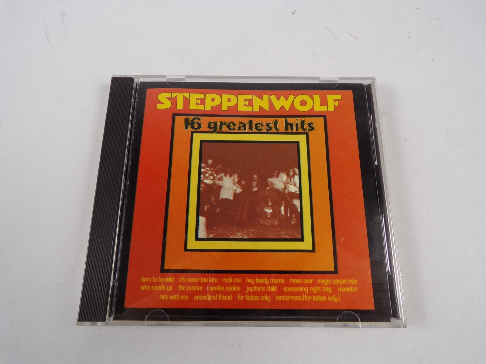 Steppen Wolf 16 Greatest Hits Born To Be Wild Rock Me Ride With Me CD#47