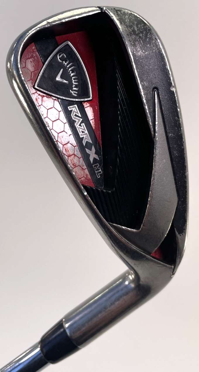 CALLAWAY GOLF RAZR X HL SINGLE 6 IRON Steel Uniflex Golf Pride CP2 Pro Grip