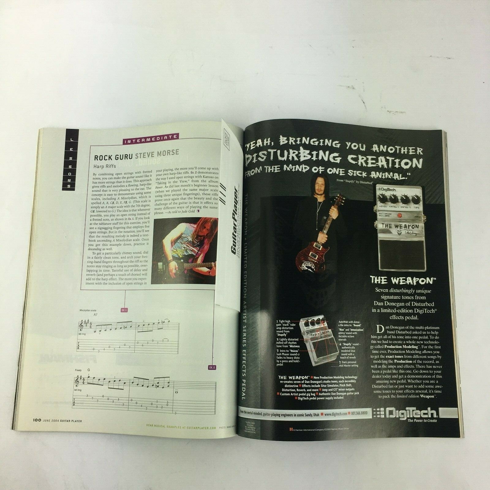 June 2004 Guitar Player Magazine Slash Jerry Garcia Dimebag Darrell Gibson GA-5